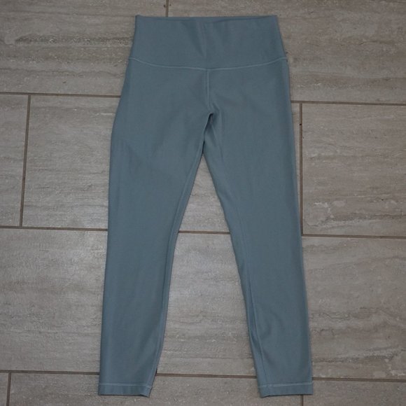 lululemon athletica Pants - Lululemon Wunder Under High Rise Legging  Womens Size 8 Color Blue Cast